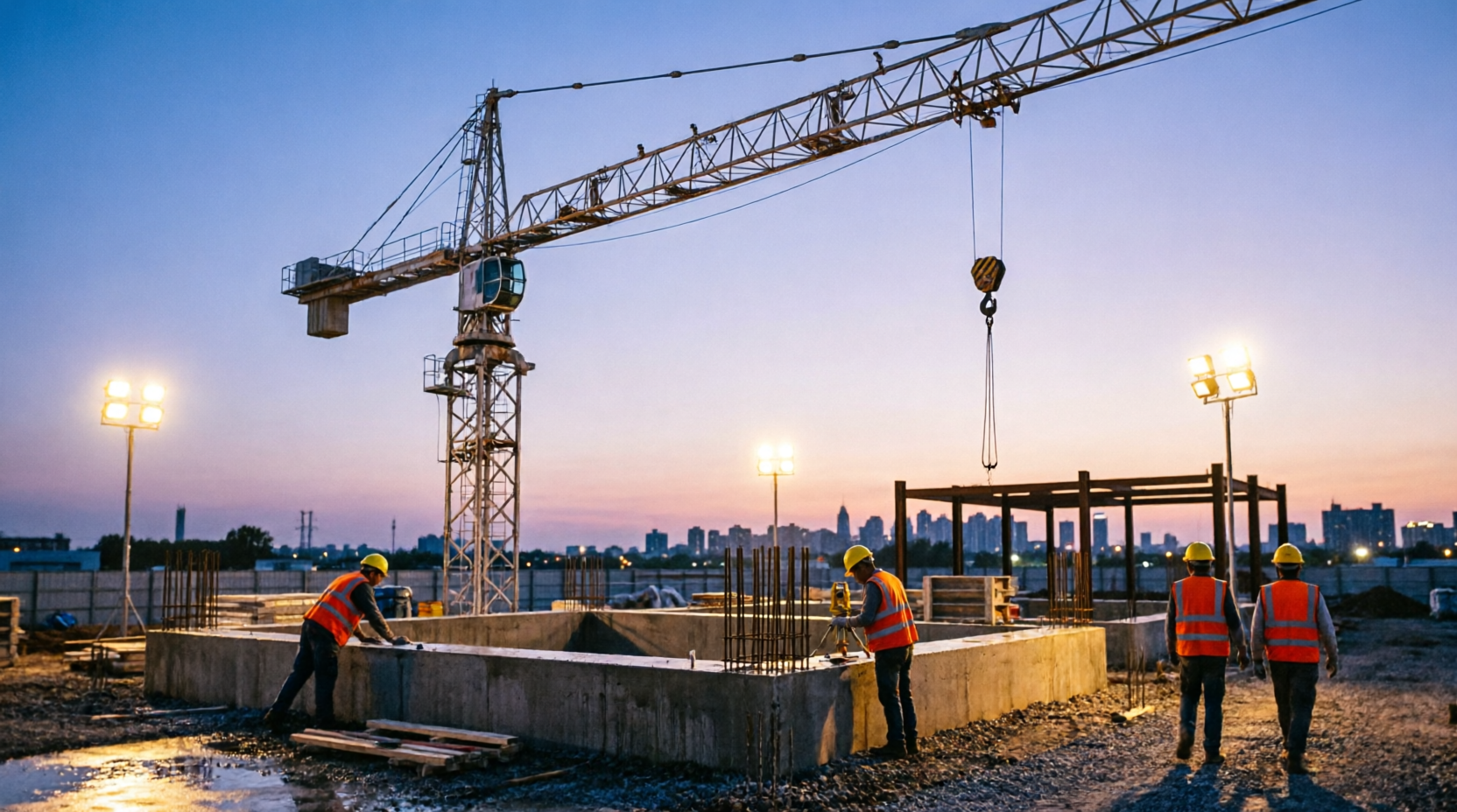 Commercial development site investigation