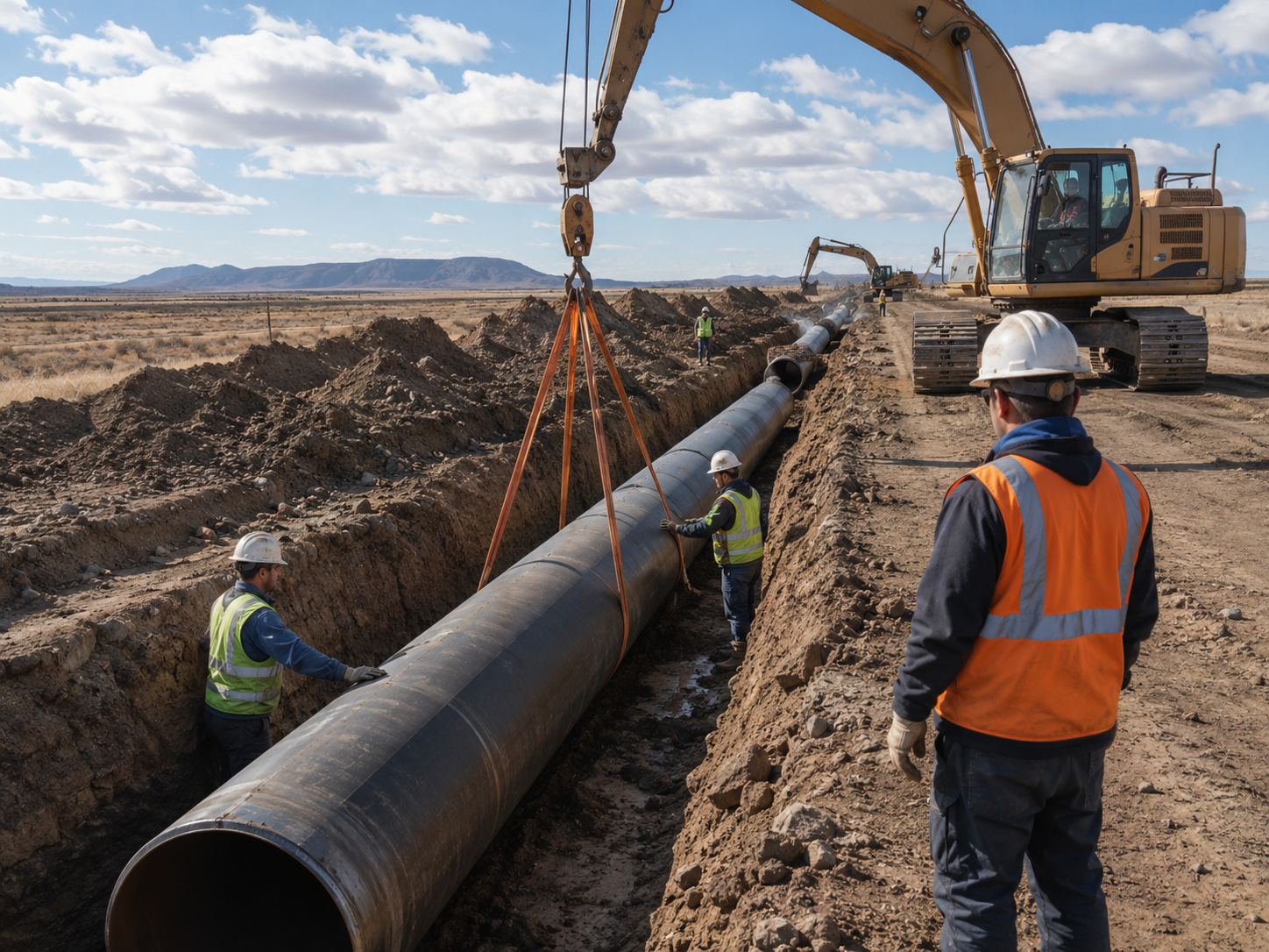 Gas pipeline corridor investigation